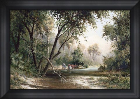 Framed Forked Creek Print