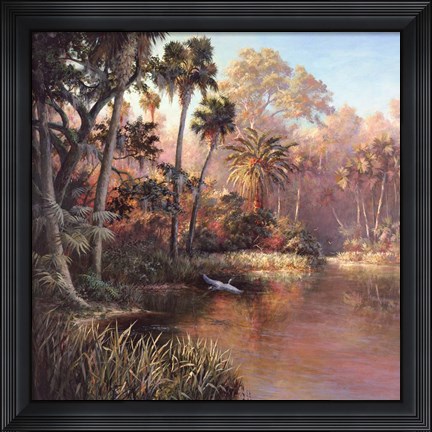 Framed Myakka Sunset Print