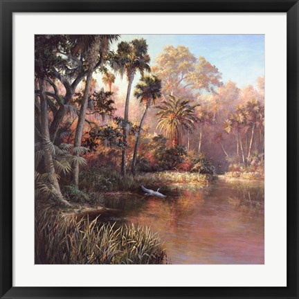 Framed Myakka Sunset Print