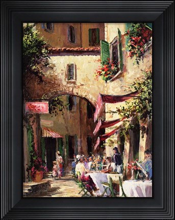 Framed Piazza Print