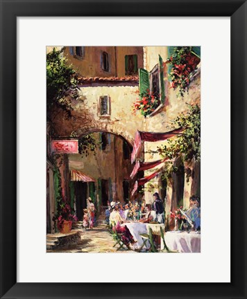 Framed Piazza Print