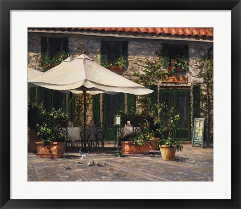 Framed Ristorante Il Pozzo Print