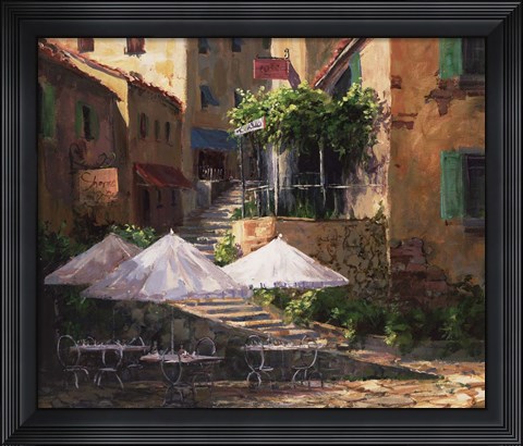 Framed Villa Garzon Print