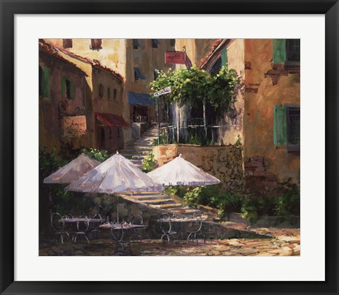 Framed Villa Garzon Print