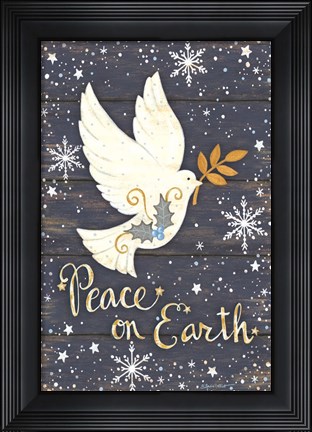 Framed Peace on Earth Print