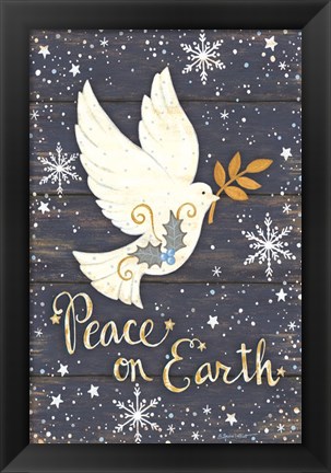 Framed Peace on Earth Print