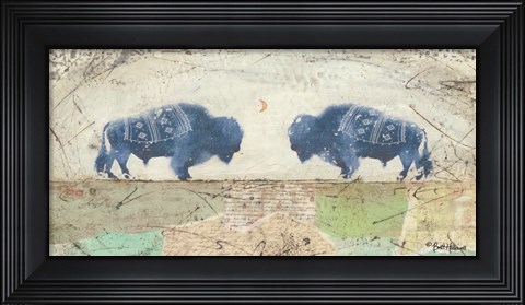 Framed Patchwork Quilt of Life Print