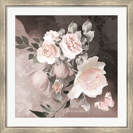Framed Noir Roses IV Print