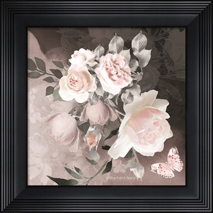 Framed Noir Roses IV Print