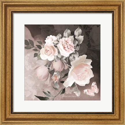 Framed Noir Roses IV Print