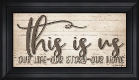 Framed This is Us Print