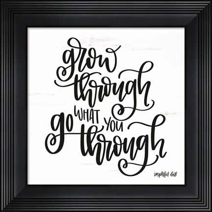 Framed Grow Through Print