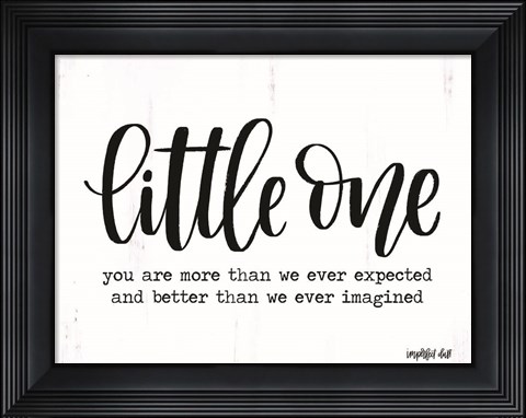 Framed Little One Print