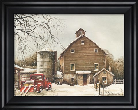 Framed Clearing Out Print
