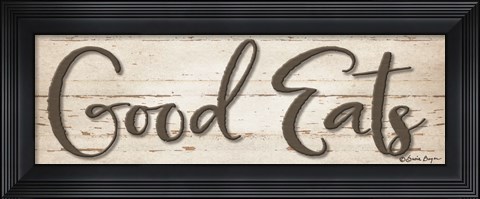 Framed Good Eats Print