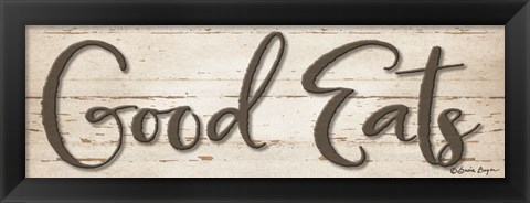 Framed Good Eats Print