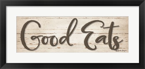 Framed Good Eats Print