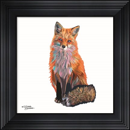 Framed Fox Print