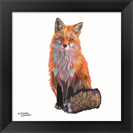 Framed Fox Print