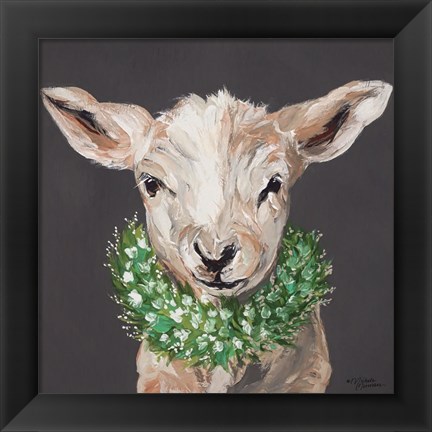 Framed Spring Lamb Print