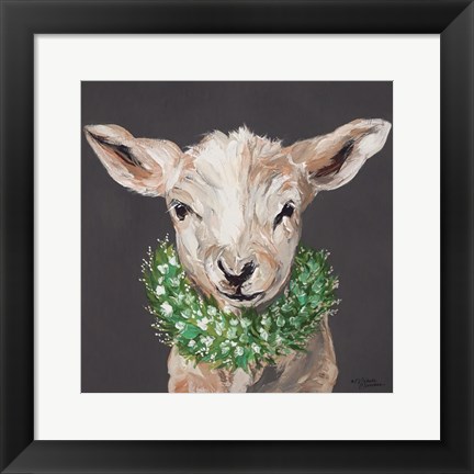 Framed Spring Lamb Print