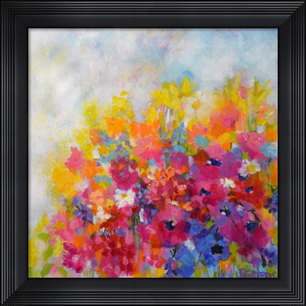 Framed Garden at Millefiori Print