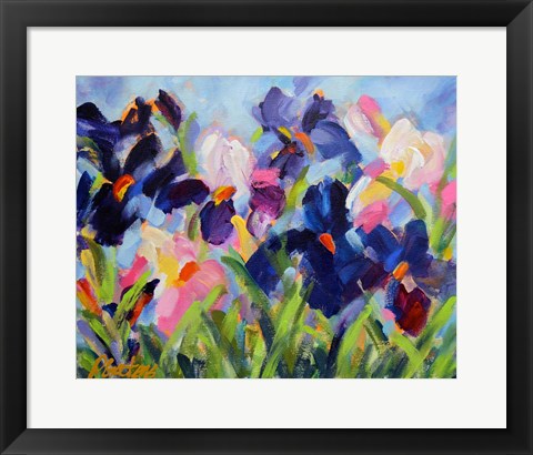 Framed Iris Show Print