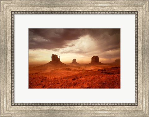 Framed Monsoon Sandstorm Print