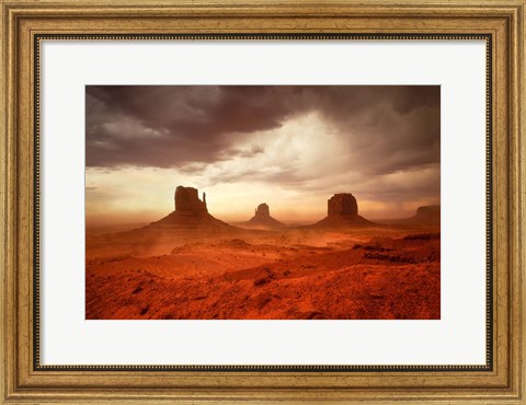Framed Monsoon Sandstorm Print