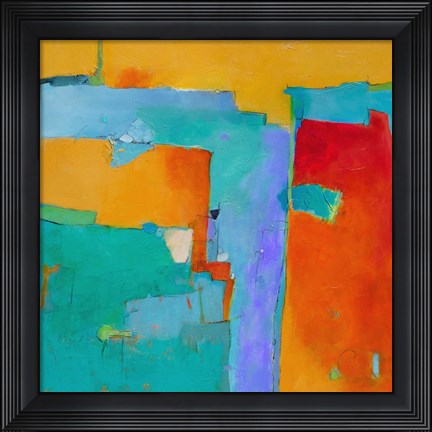 Framed Shades of a City Print