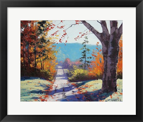 Framed Autumn Delight Print