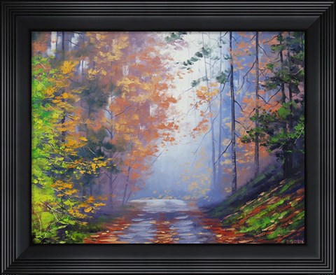Framed Autumn Forest Print