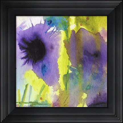 Framed Purple Essence Print