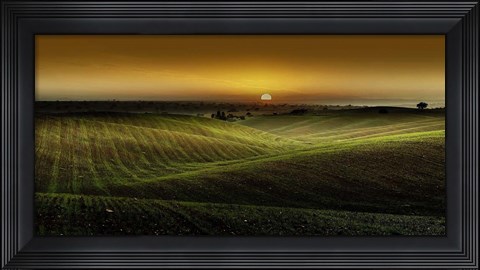 Framed Alentejo Sunset Print