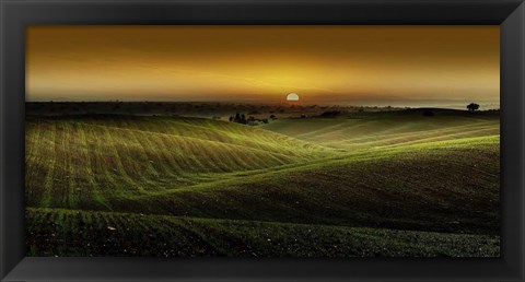 Framed Alentejo Sunset Print