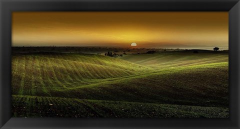 Framed Alentejo Sunset Print