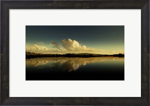 Framed Cloud Reflection Print
