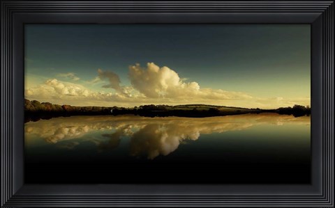 Framed Cloud Reflection Print