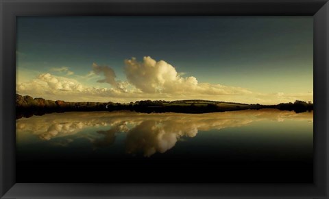 Framed Cloud Reflection Print