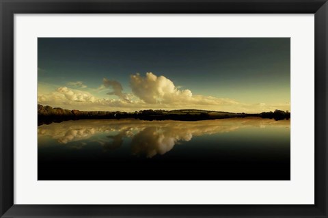 Framed Cloud Reflection Print