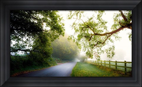 Framed October&#39;s Fog Print