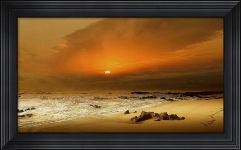 Framed Beach Print