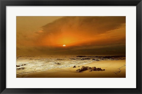 Framed Beach Print