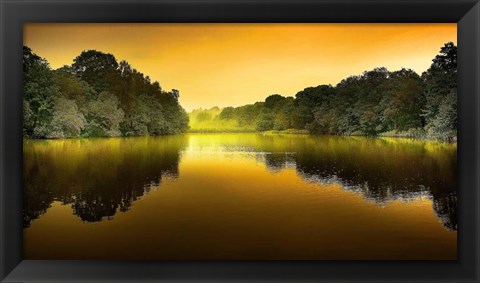 Framed Lake Print