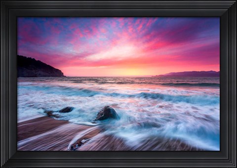 Framed Distant Glow Print
