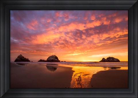 Framed Flow Print