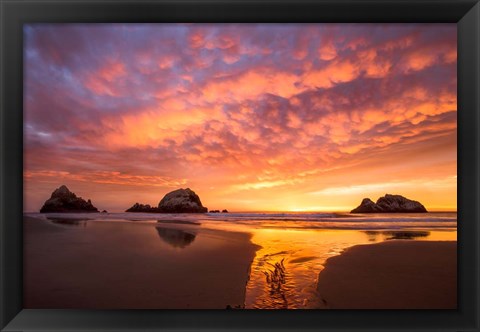 Framed Flow Print