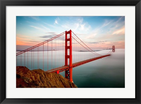 Framed Into the Mist Print
