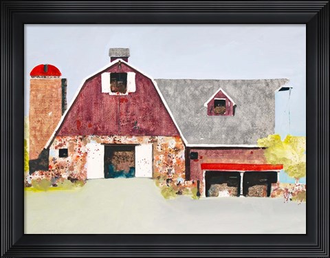 Framed Barn No. 2 Print