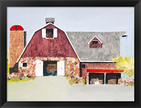 Framed Barn No. 2 Print